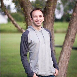 NWT Hawks Bay USA Mens XL Raglan Hoodie Gray Pocket Pullover Shirt